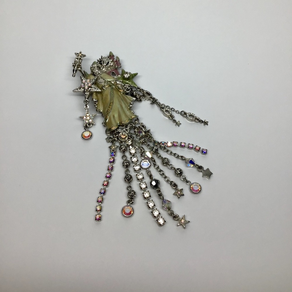 Kirks Folly Brooch Wizard Merlin Millennium 2000 - Picture 7 of 8